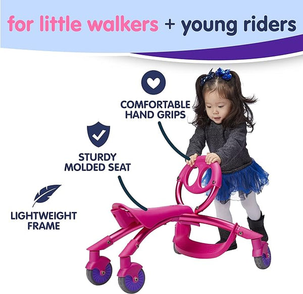 YBIKE - Pewi Push - Ride On/Walker - Pink