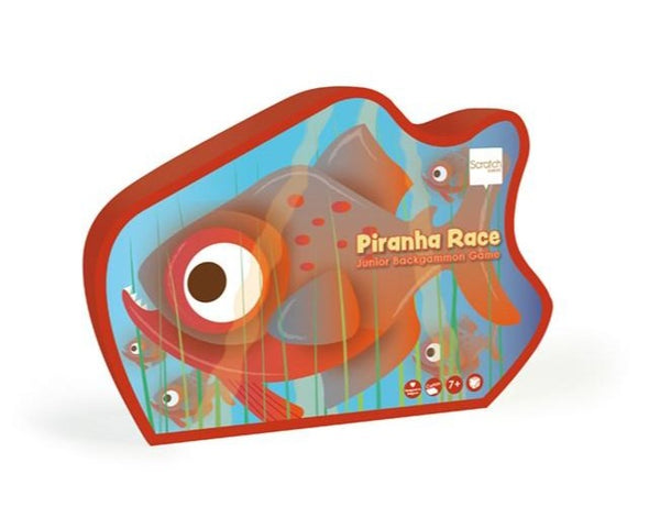 Scratch Europe - Game - Piranha Race - Junior Backgammon Game