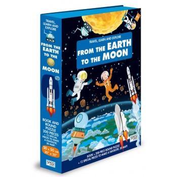 Sassi - From the Earth to the Moon - Puzzle & Book
