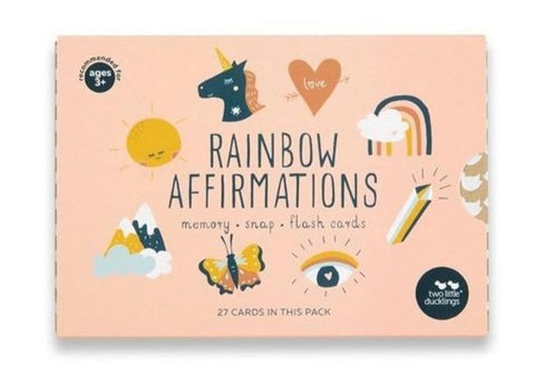 Two Little Ducklings - Rainbow Affirmations Snap and Memory Game