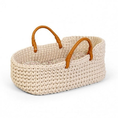 Astrup - Knitted Doll Carrier Basket  - 35cm