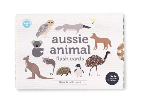 Two Little Ducklings - Aussie Animal Flash Cards
