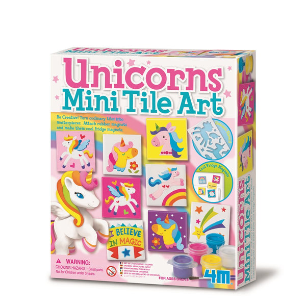 Mini Tile Art Unicorns