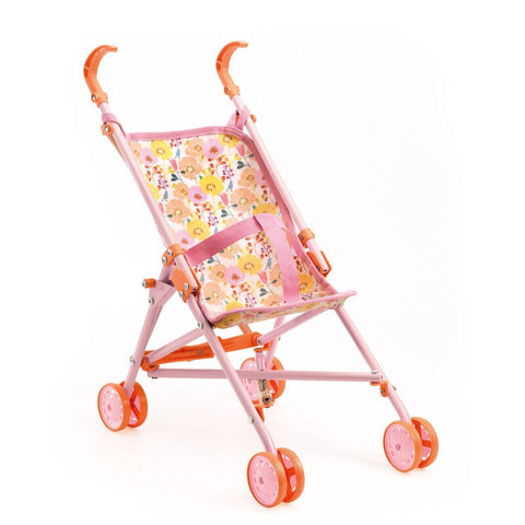 Djeco - Pomea - Flower Doll Umbrella Stroller