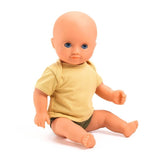 Djeco - Baby Boy Olive Pomea Hard Body Doll