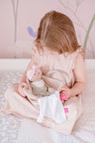 Bonikka - Pink Outfit Baby with Knitted Carry Cot