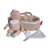 Bonikka - Green Outfit Baby with Knitted Carry Cot