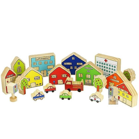 The Freckled Frog - The Busy Village Set