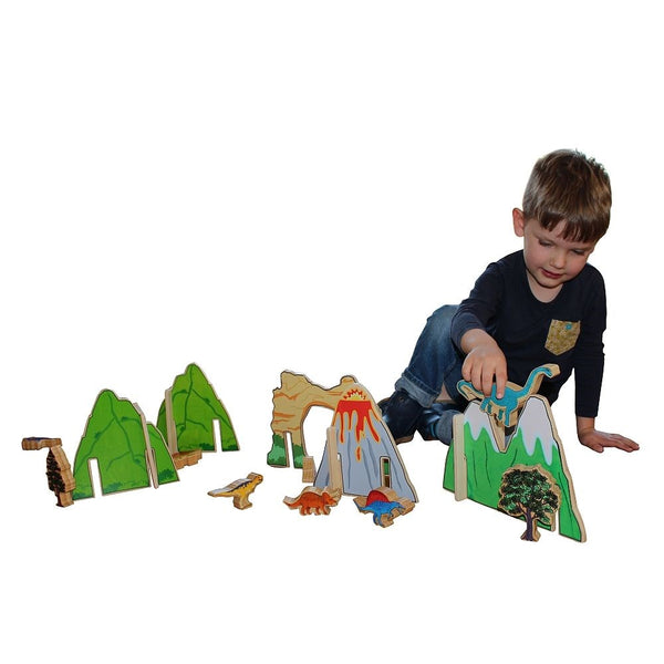 The Freckled Frog - The Happy Architect Dinosaurs Set