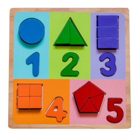 Kiddie Connect - Fractions with Numbers Puzzle