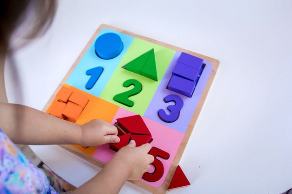 Kiddie Connect - Fractions with Numbers Puzzle