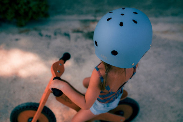 Kinderfeets - Toddler Bike Helmet - Matte Slate Blue