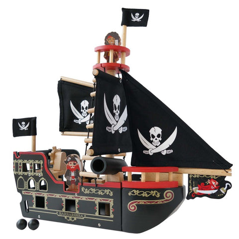 Le Toy Van - Barbarossa Wooden Pirate Ship