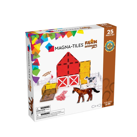 MAGNA-TILES - Farm Animals - 25 Piece Set