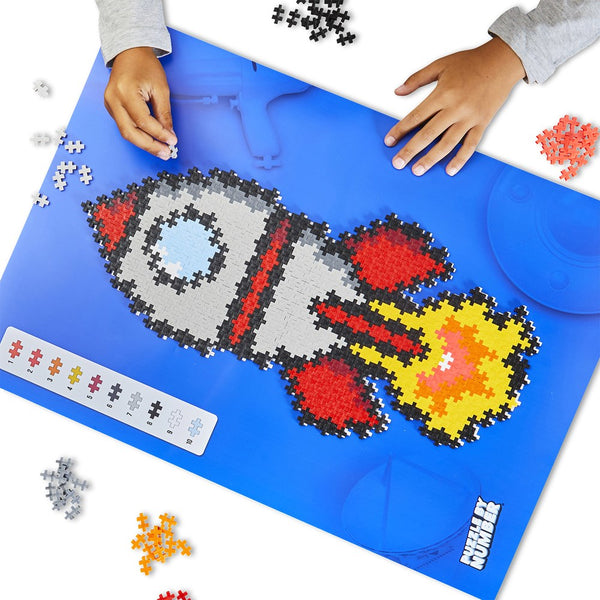Plus-Plus - Puzzle by Number - Rocket 500pcs