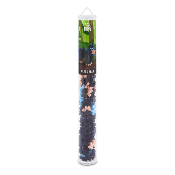 Plus-Plus - 100 pcs tube Black Bear