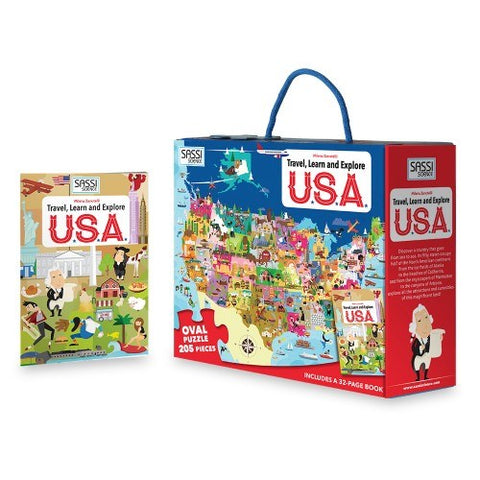 Sassi - Travel, Learn and Explore - USA 205 pce