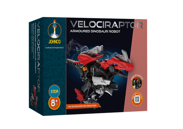 Velociraptor - Armoured Dinosaur Robot