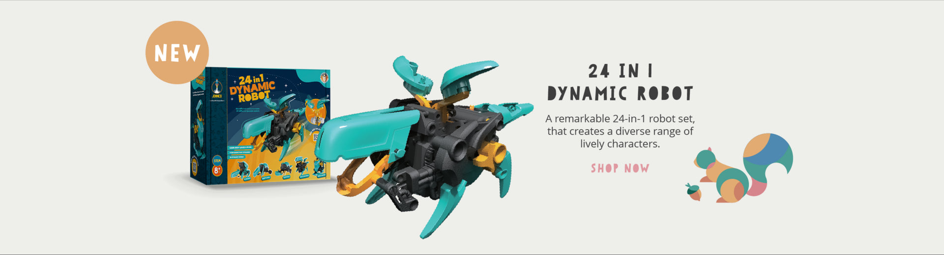 24-in-1 Dynamic Robot